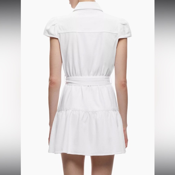 Alice + Olivia Miranda Belted Denim Minidress - Picture 4 of 4